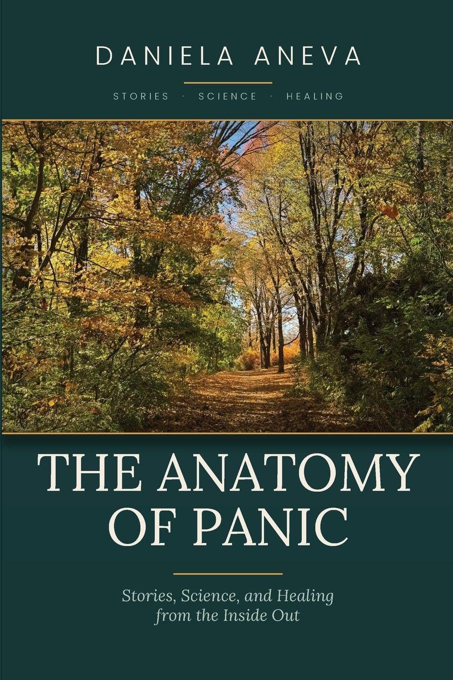 The Anatomy of Panic book cover by Daniela Aneva